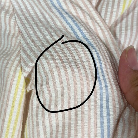 ‎Vintage 80’s Pastel Stripe Blazer - Picture 5 of 12